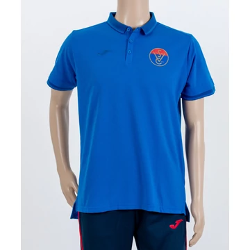 Joma galléros női póló - kék - XS