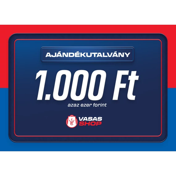 1.000 Ft értékű ajándékkártya