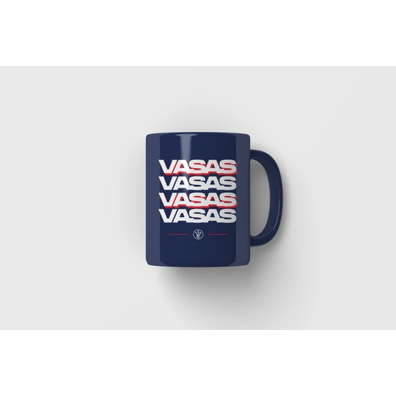 Kék Vasas Bögre - Vasas felirattal - db